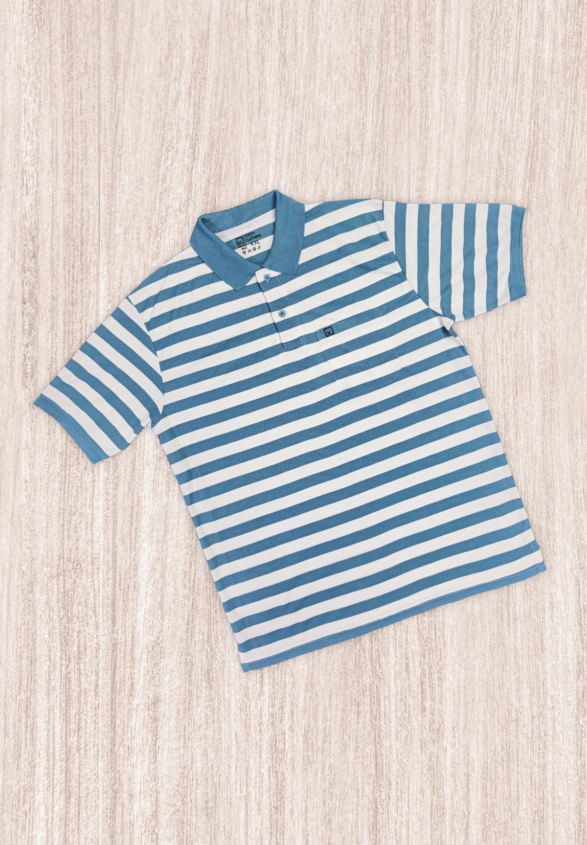 Lexon Honeycomb Striper Half-Sleeves T-shirt