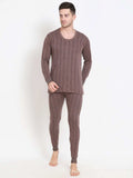 Touch Wool Men's Quilted Thermal Inflame Combo (Upper+Lower)