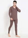 Touch Wool Men's Quilted Thermal Inflame Combo (Upper+Lower)